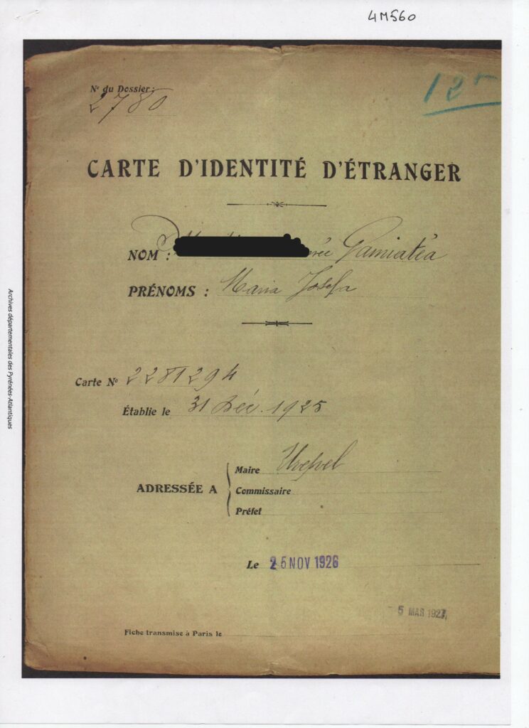 carte d'identité etranger josefa p1225212